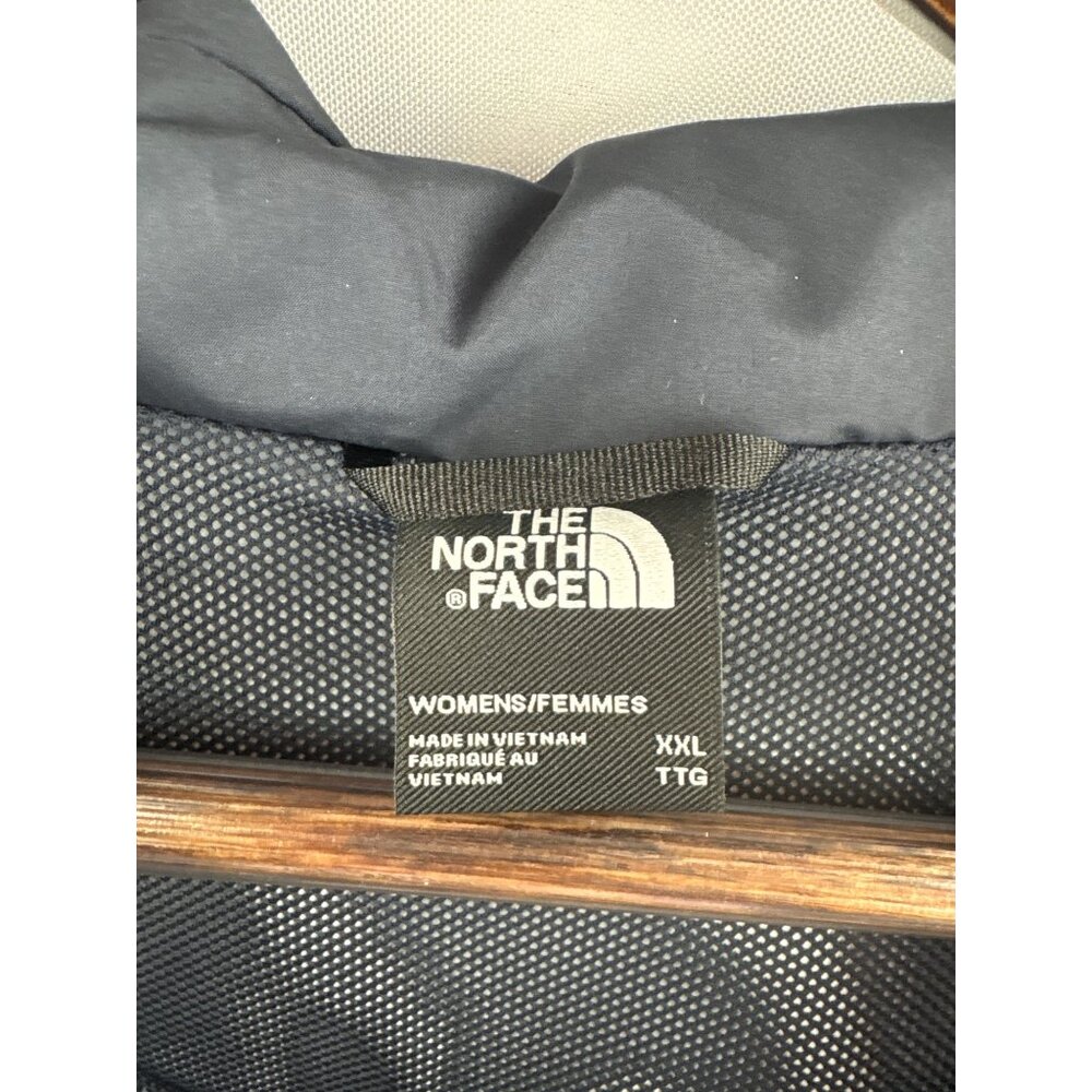 Women’s The North Face XXL Navy Blue Raincoat - Picture 6 of 9